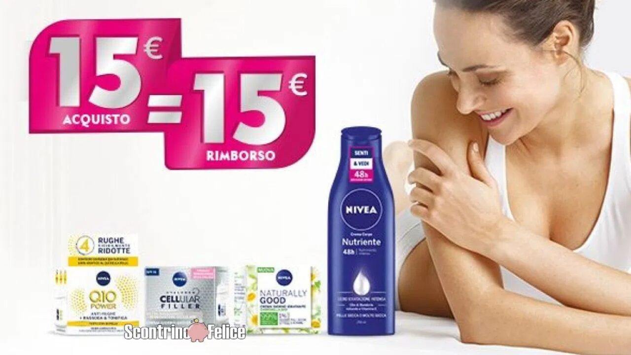 Spendi E Riprendi Scegli Nivea E Ti Rimborsiamo Spendi 15 E Ricevi