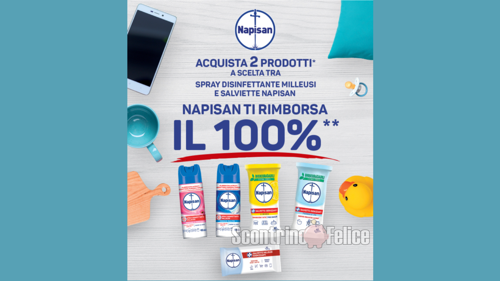 Napisan Ti Rimborsa Ricevi Il Cashback Di Prodotti Scontrino Felice