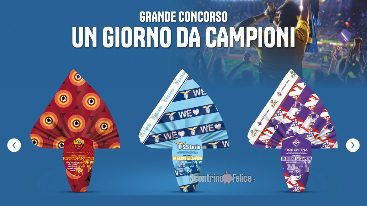 Concorso Uova Di Pasqua Icam 2023 Vinci Un Giorno Allo Stadio Con La