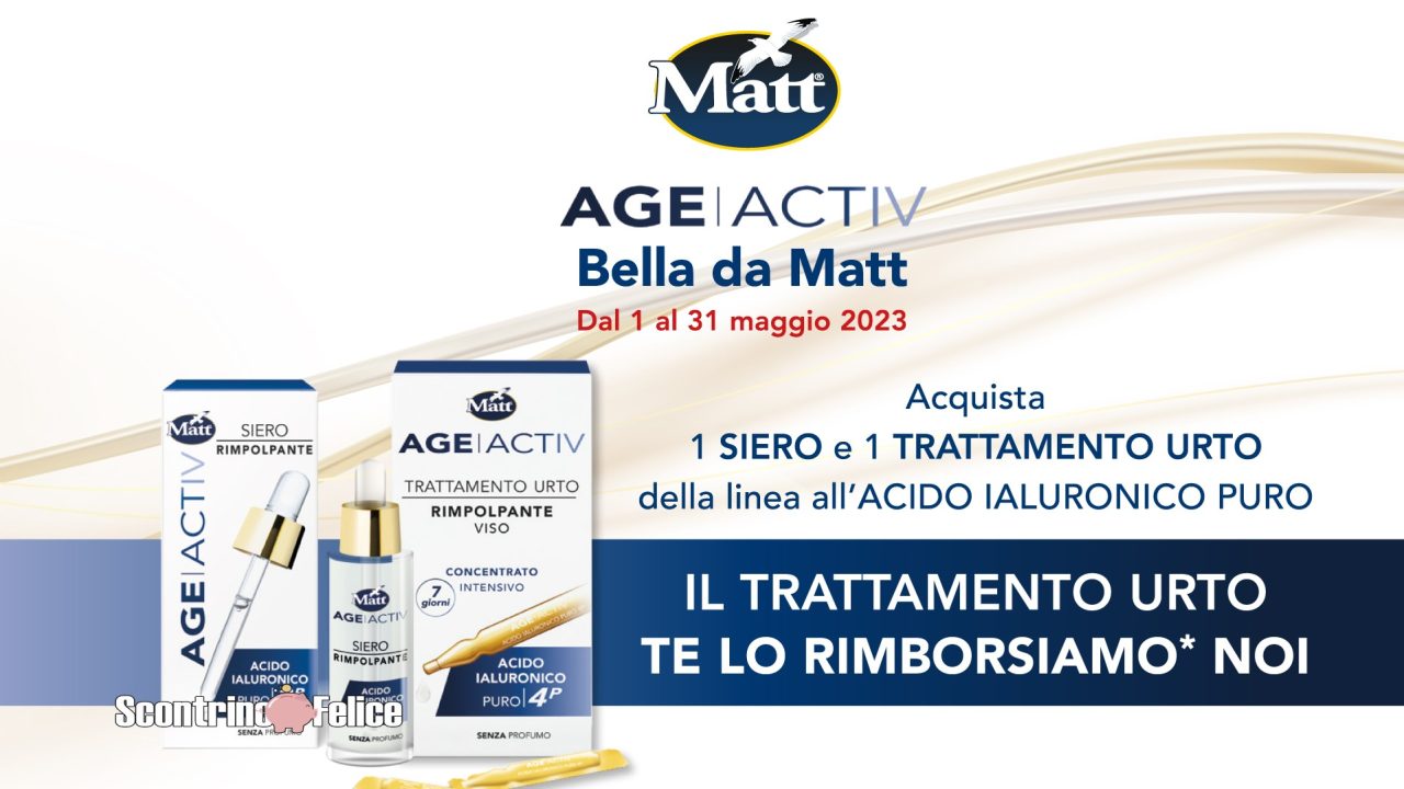 Cashback Bella Da Matt Ricevi Il Rimborso Del Trattamento Urto