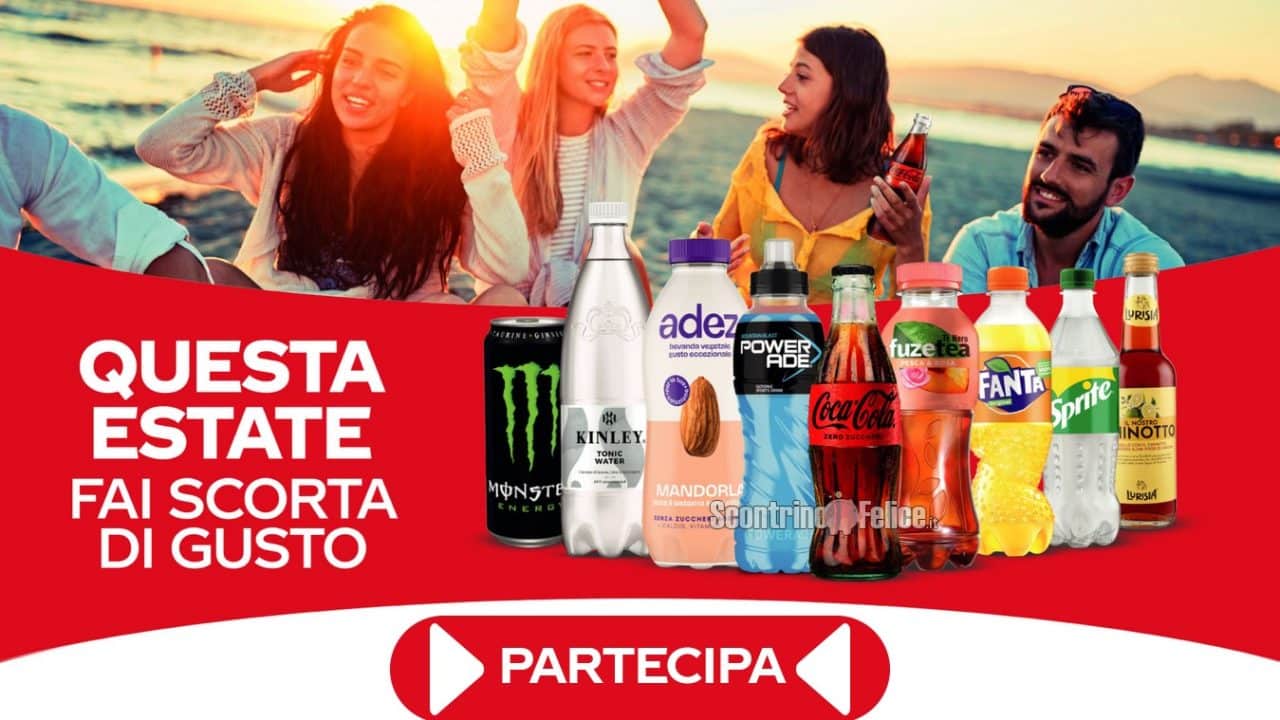 Cashback Coca Cola Fai Scorta Di Gusto Ricevi Un Rimborso Di Euro