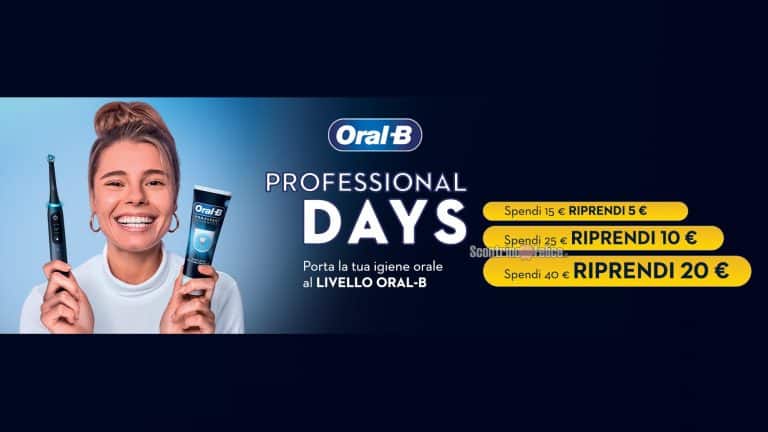 Cashback Fasce Oral B Ricevi Un Rimborso Fino A Euro Scontrino Felice