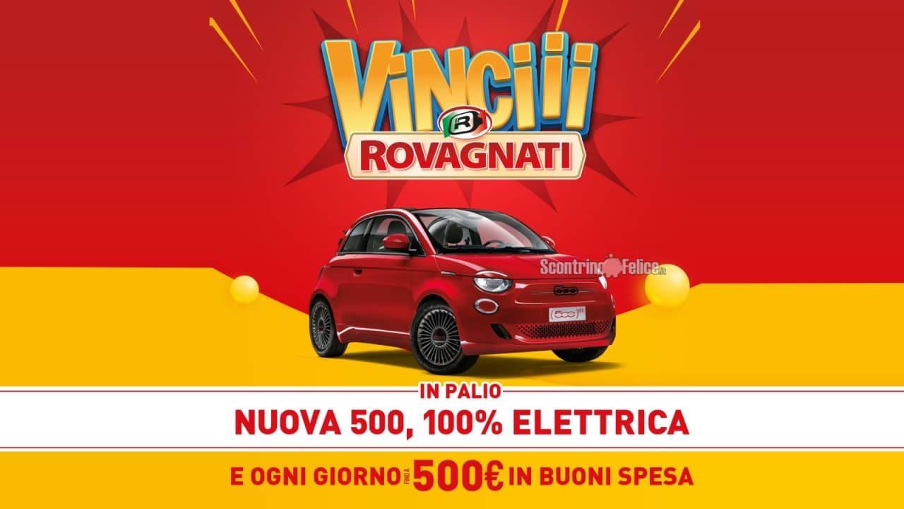 Concorso Rovagnati Vinci Buoni Spesa E Fiat 500 Elettrica Scontrino