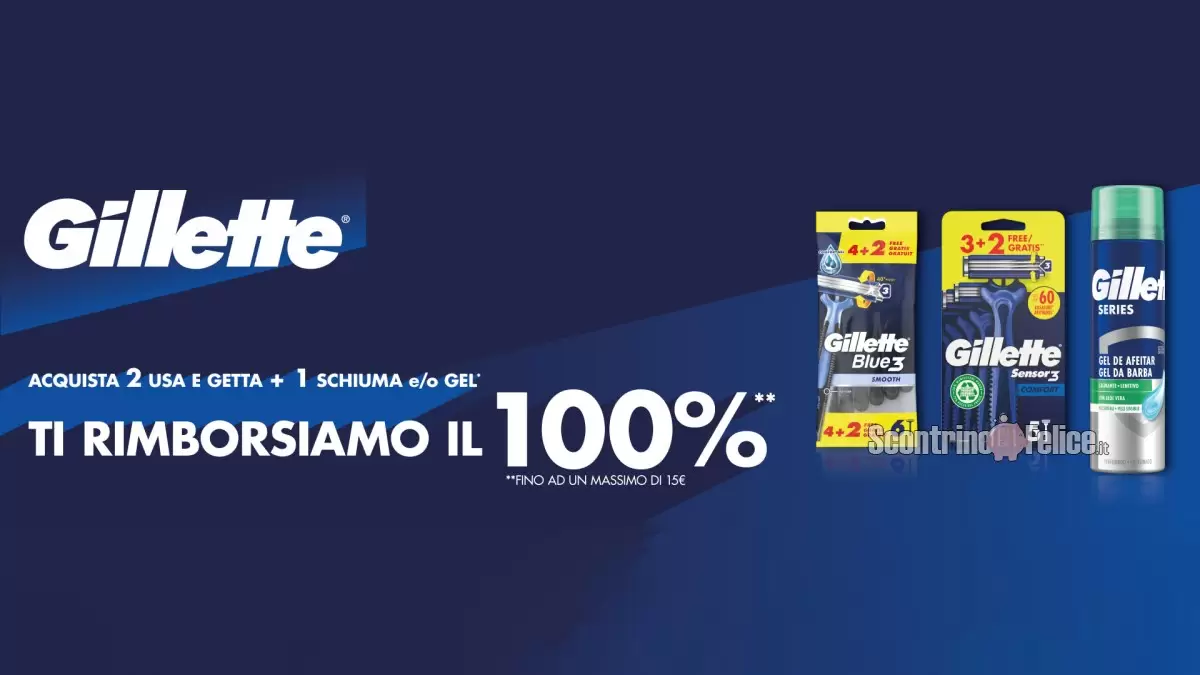 Cashback Gillette Usa E Getta Ricevi Il Rimborso Del