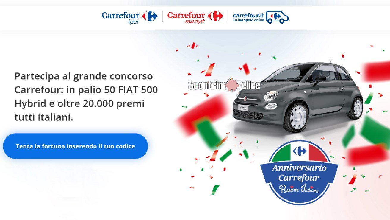 Concorso Carrefour Passione Italiana