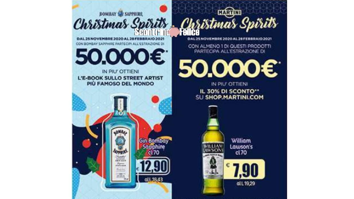 Concorso Martini Bombay Christmas Spirits vinci 50.000 euro