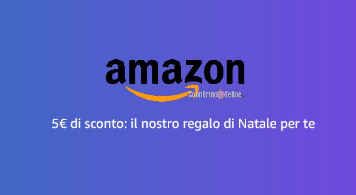 Amazon: Buono Sconto Di 5 Euro In Regalo Per Te! - Scontrino Felice