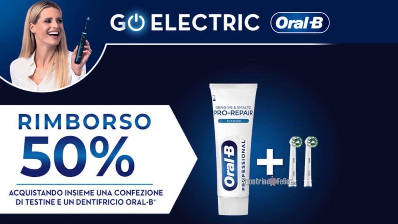 Cashback “ORAL B Rimborso 50%” Su Testine E Dentifricio: Scopri Come ...