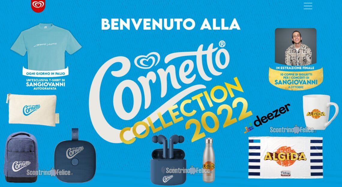 Concorso Cornetto Collection Raccogli Punti Per Richiedere Premi