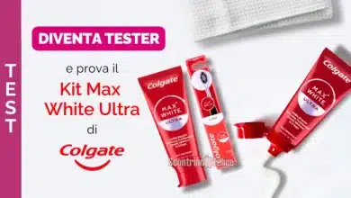 Diventa tester Colgate Kit Max White Ultra