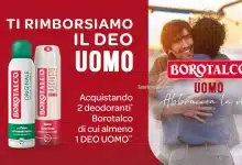 Cashback Borotalco “Un abbraccio che ti rimborsa”