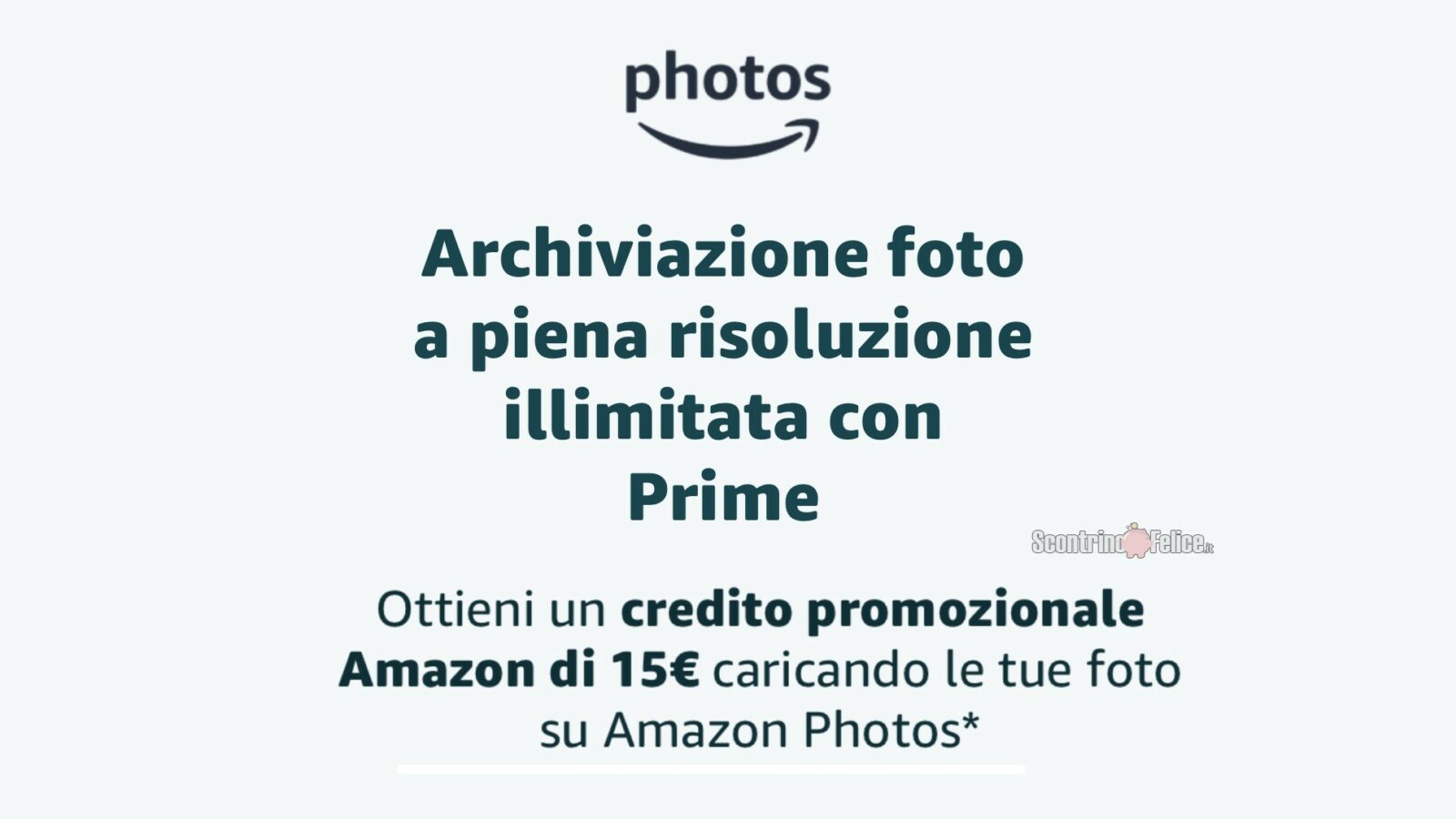 Ricevi Un Buono Amazon Da 15 Euro Con Amazon Photos - Scontrino Felice