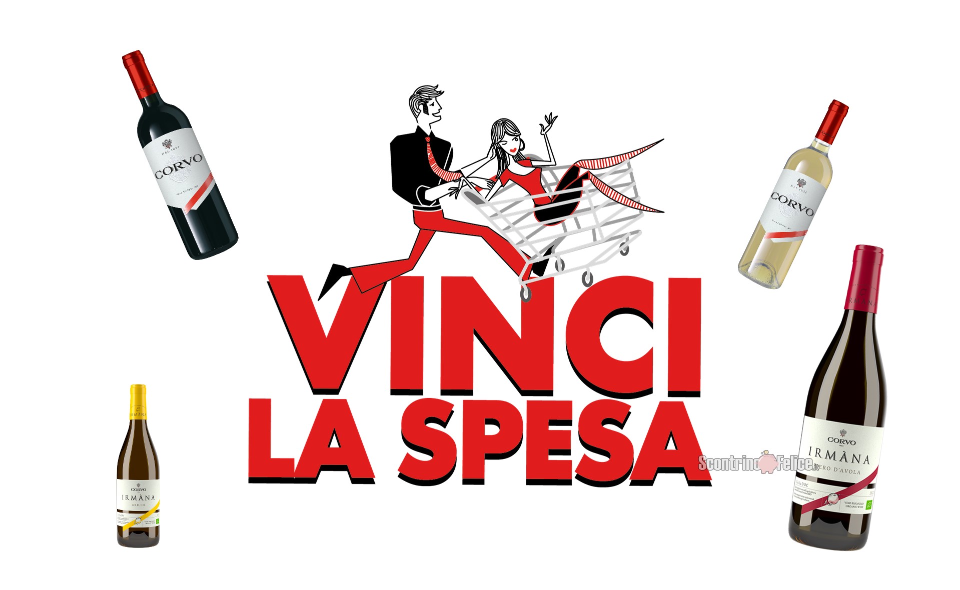 Concorso "Vinci la spesa con Corvo": in palio buoni spesa da 100 euro e 5.000 euro!