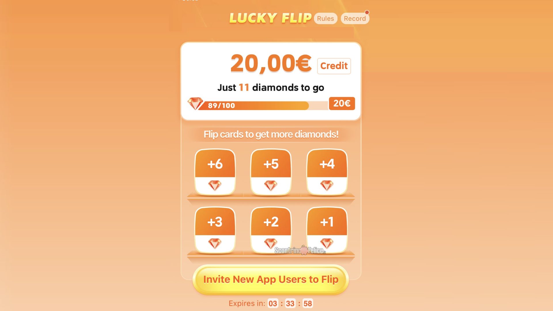 Gioco Temu Lucky Flip: vinci fino a 100 euro di credito