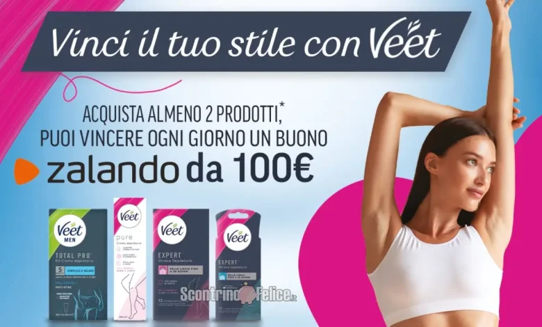 Concorso Veet "Vinci il tuo stile" Zalando