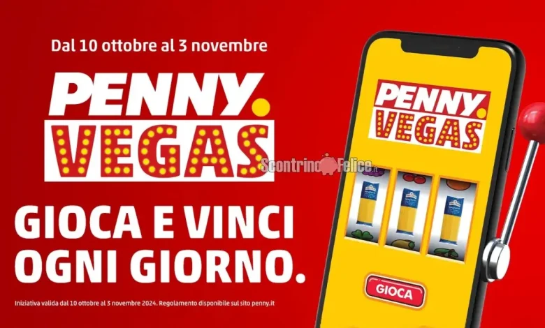 Gioco Penny Market Penny Vegas vinci gratis