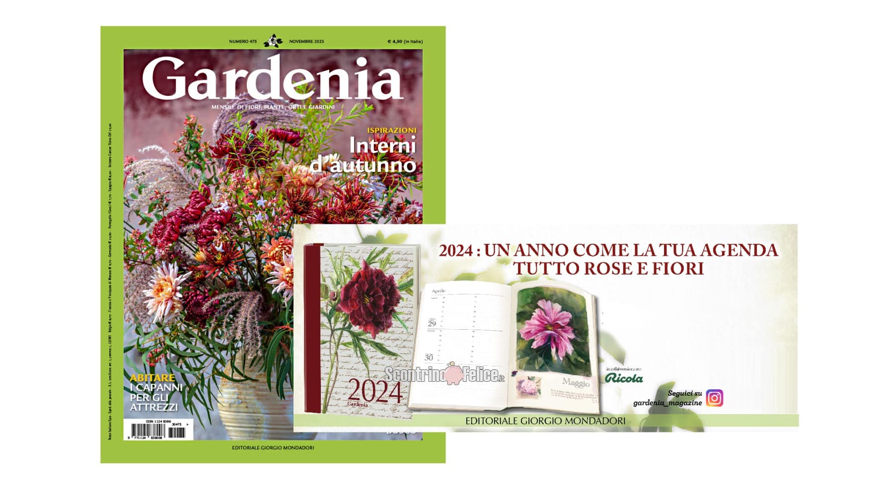 Affari in Edicola: Agenda 2024 con Gardenia