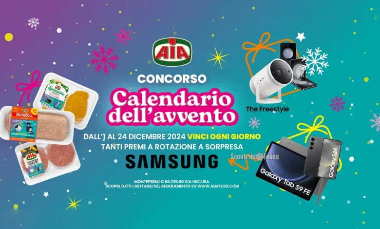 Concorso Aia Calendario dell'Avvento 2024