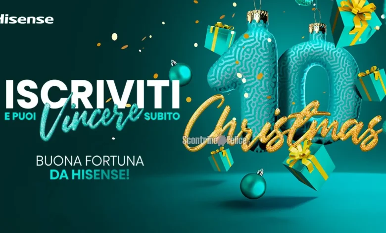 Concorso gratuito Hisense: vinci gift card e smart TV