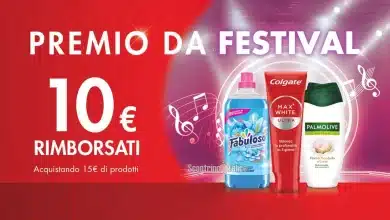 Cashback Fabuloso, Colgate e Palmolive “Un premio da Festival”