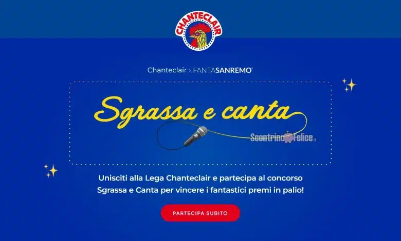 Concorso gratuito Chanteclair x Fantasanremo 2025