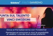 Concorso gratuito TicketOne FantaSanremo 2025