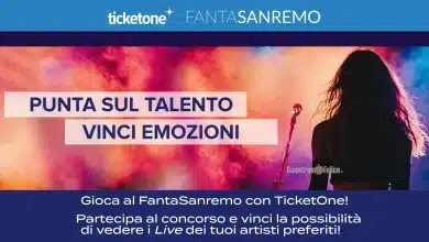 Concorso gratuito TicketOne FantaSanremo 2025