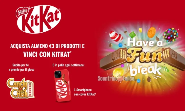 Concorso Kit Kat: in palio iPhone 15