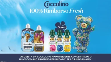 Cashback Coccolino 100% rimborso Fresh