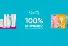 Cashback Gillette Venus: richiedi il 100% di rimborso