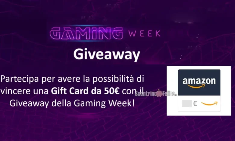 Concorso gratuito Amazon Gaming Week Giveaway