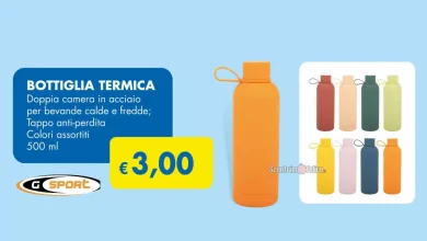 Bottiglia termica da MD a soli 3 euro: scopri come averla
