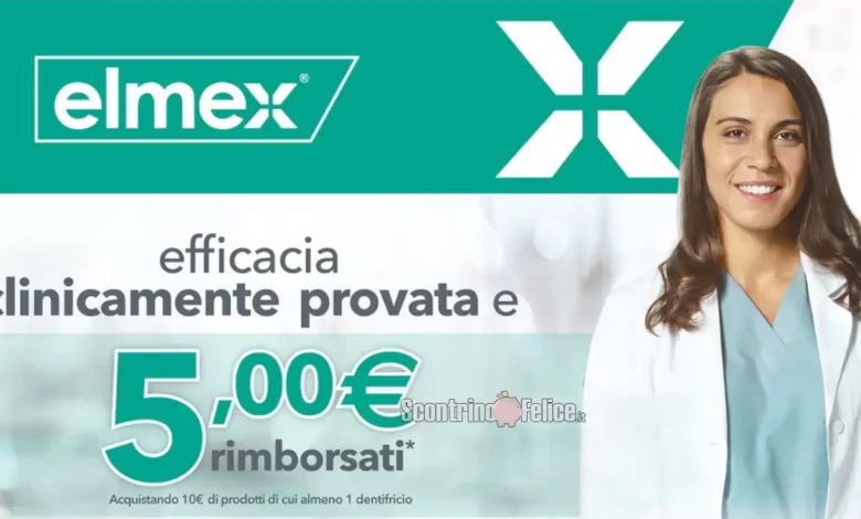 Cashback Elmex e Meridol: ricevi un rimborso di 5 euro