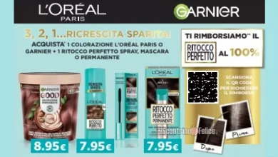 Cashback Ritocco Perfetto "Ricrescita sparita"