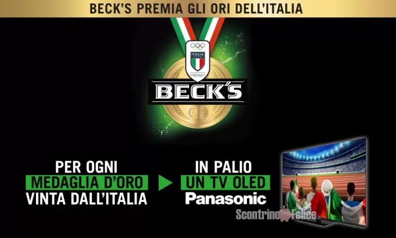 Concorso Beck’s: in palio TV Panasonic da 48"