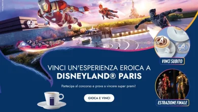 Concorso Lavazza: vinci Disneyland Paris e cofanetti cappuccino