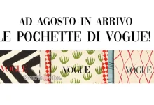 In Edicola: pochette Vogue in coordinato con le tote bag