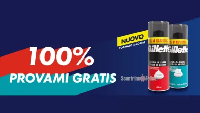 Provami Gratis Gillette Schiuma: ricevi il rimborso del 100%