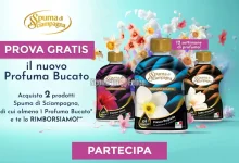 Cashback Spuma di Sciampagna: richiedi il rimborso del Profuma bucato