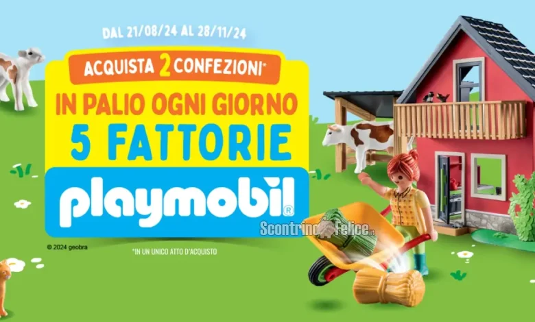 Concorso Crema Bel Paese: vinci la Piccola Fattoria Playmobil