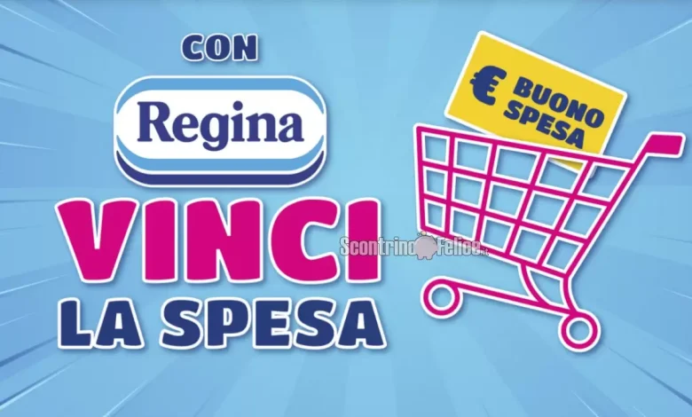 Concorso Regina Vinci la Spesa: in palio ogni giorno un buono spesa