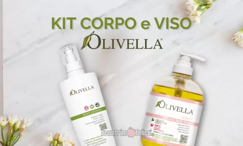 Diventa tester Olivella - Kit viso e corpo