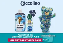 Premio Certo Coccolino: ricevi una gift card Tigotà