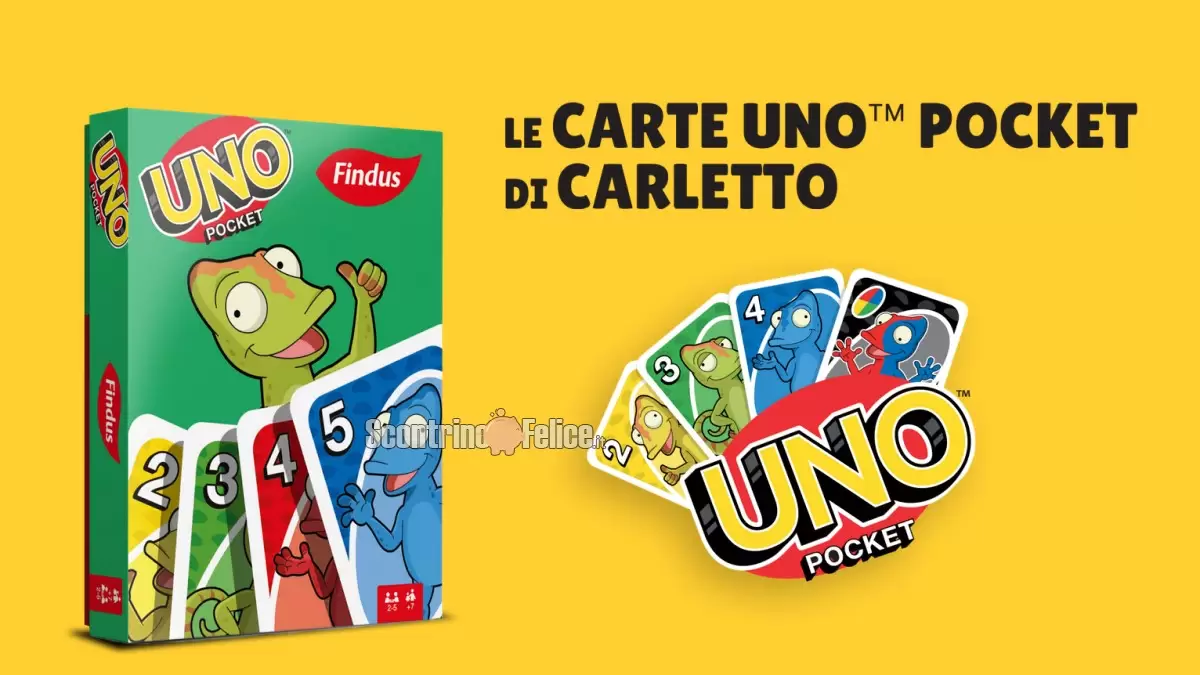 Concorso Sofficini Findus: vinci carte Uno di Carletto 1