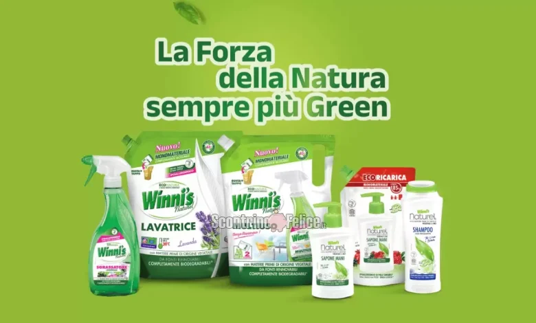 concorso Winni's "La forza della natura sempre più green"