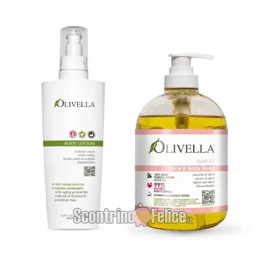 Diventa tester Olivella - Kit viso e corpo 1