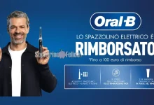 Cashback Oral B spazzolino elettrico: ricevi un rimborso di 100 euro