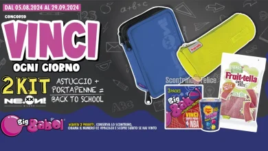 Concorso Big Babol e Fruittela: vinci astuccio e portapenne di Ne.On