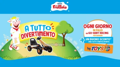 concorso Fruttolo "A tutto divertimento" - vinci go-kart racing per bambini