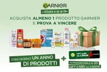 Concorso Garnier "L’efficacia di cui mi fido": vinci box di prodotti e 1.000 euro VivaTicket